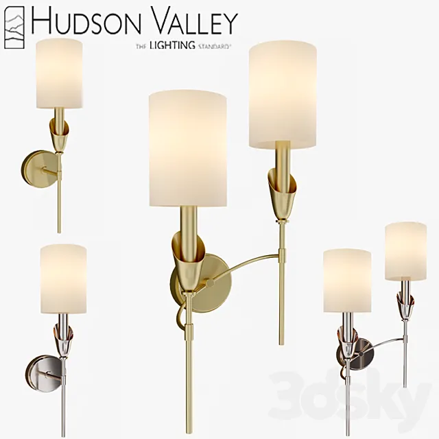Tate in 1311 and 1312 Hudson Valley Lighting 3D Model