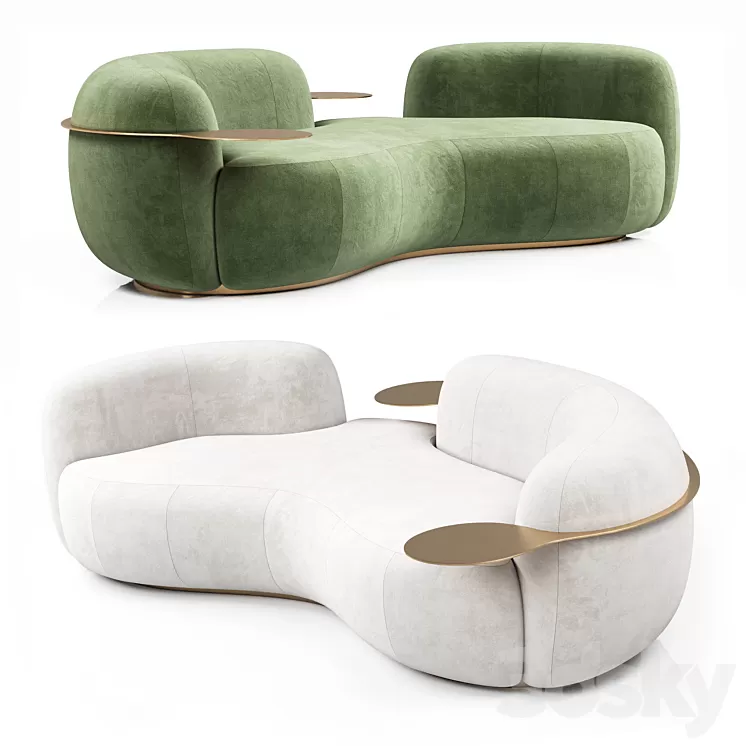 Tateyama Sofa By Secolo 3D Model Free Download Tateyama Sofa By Secolo 3D Model Free Download