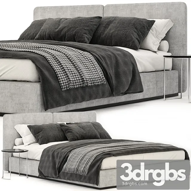 Tatlin lightgray bed Tatlin lightgray bed