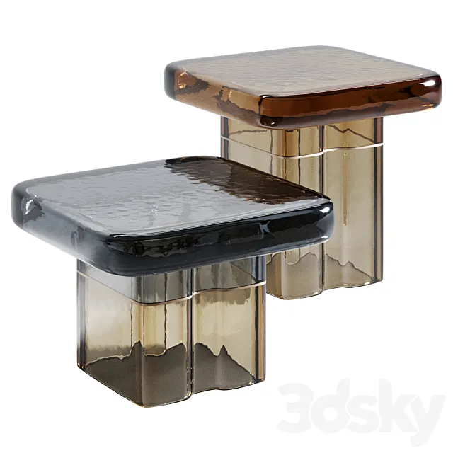 Tau 40 Murano Table Reflex 3D Model Tau 40 Murano Table Reflex 3D Model