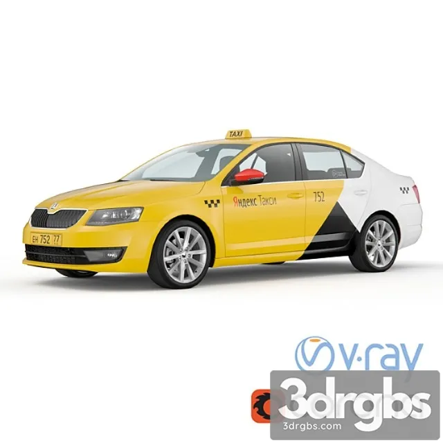 Taxi 3D Model Download