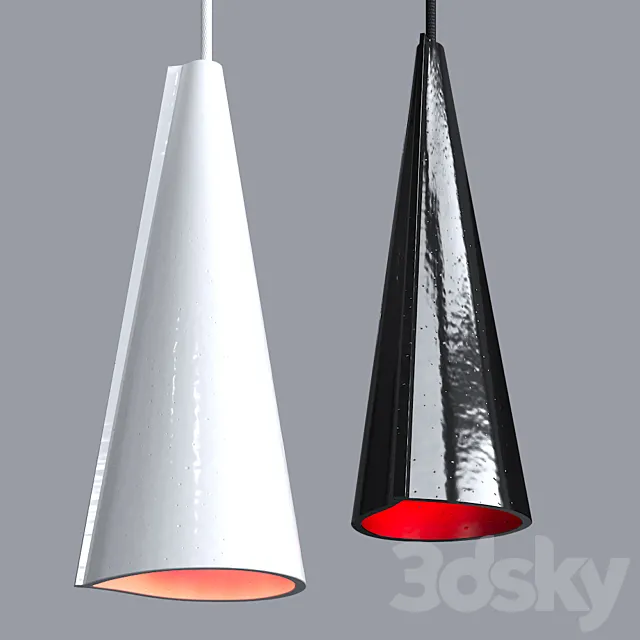 Tayga Design Crusta pendant lamp 3D Model
