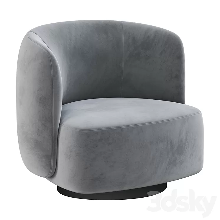 Taylor one seater armchair 3D Model Taylor one seater armchair 3D Model