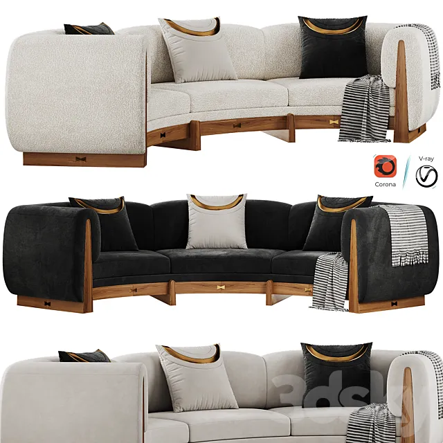 Taylor sofa 3D Model Taylor sofa 3D Model