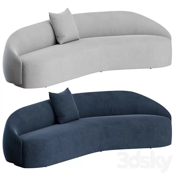 Taylor Sofa by Stellar Works 3D Model Taylor Sofa by Stellar Works 3D Model