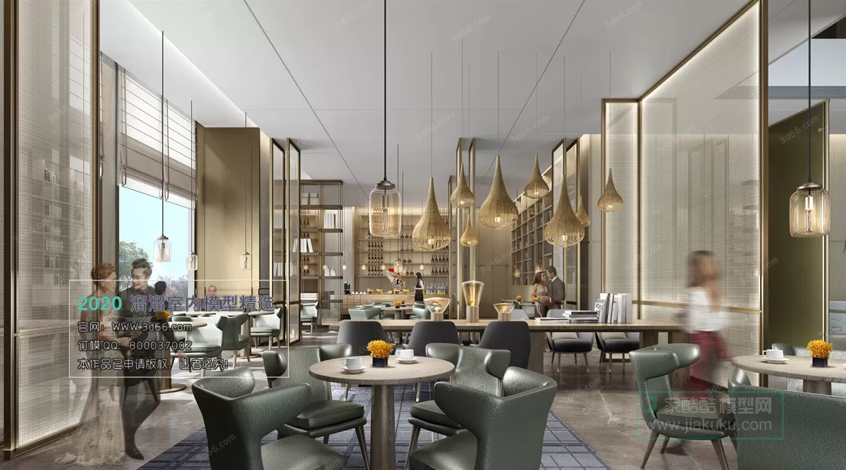 TEA HOUSE – HOTEL – 3D MODELS – 002