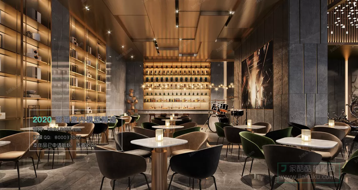 TEA HOUSE – HOTEL – 3D MODELS – 011