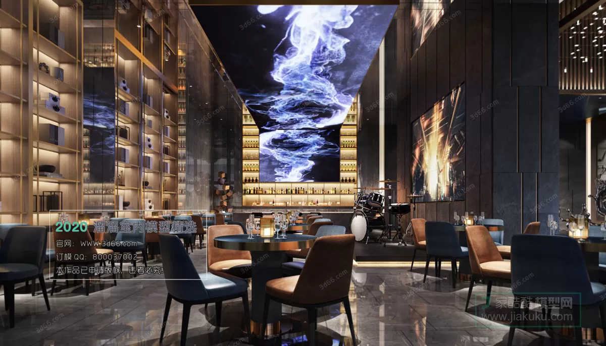 TEA HOUSE – HOTEL – 3D MODELS – 012