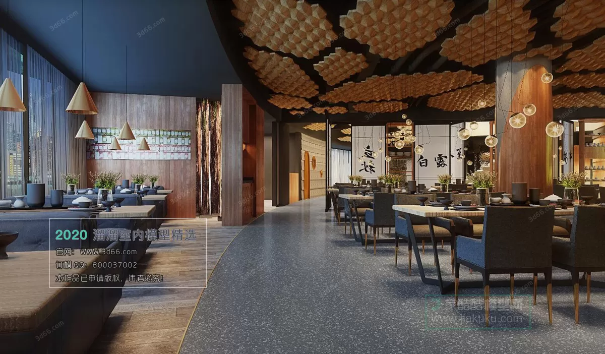 TEA HOUSE – HOTEL – 3D MODELS – 015