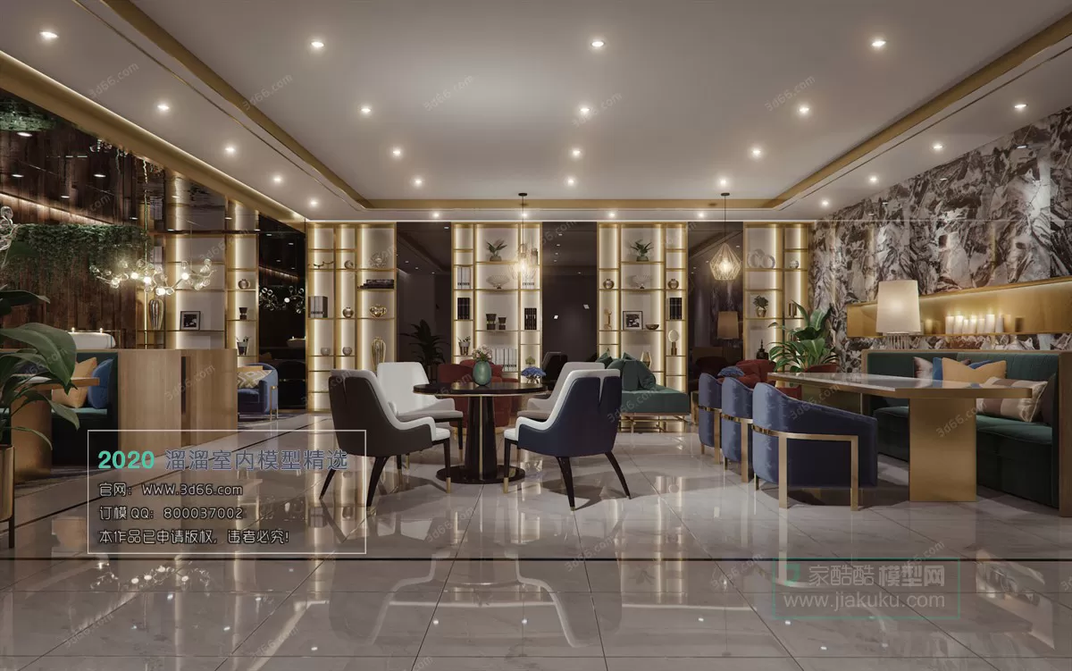 TEA HOUSE – HOTEL – 3D MODELS – 016