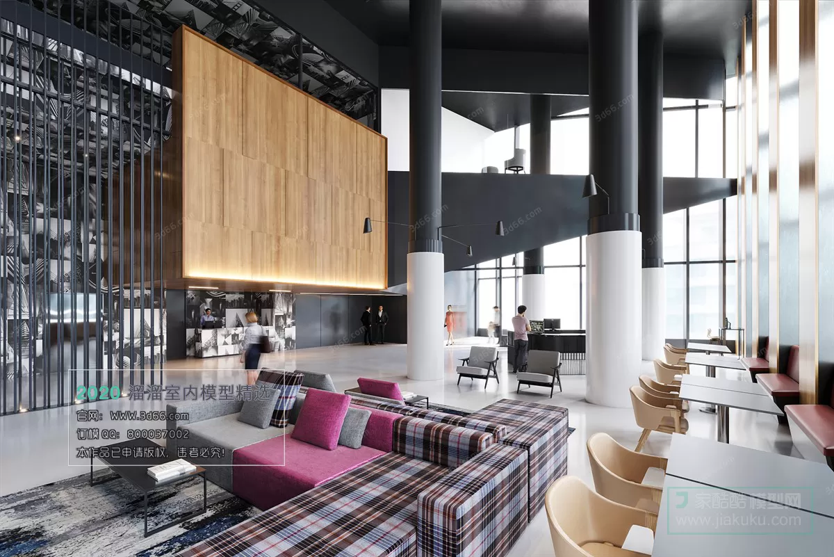 TEA HOUSE – HOTEL – 3D MODELS – 017