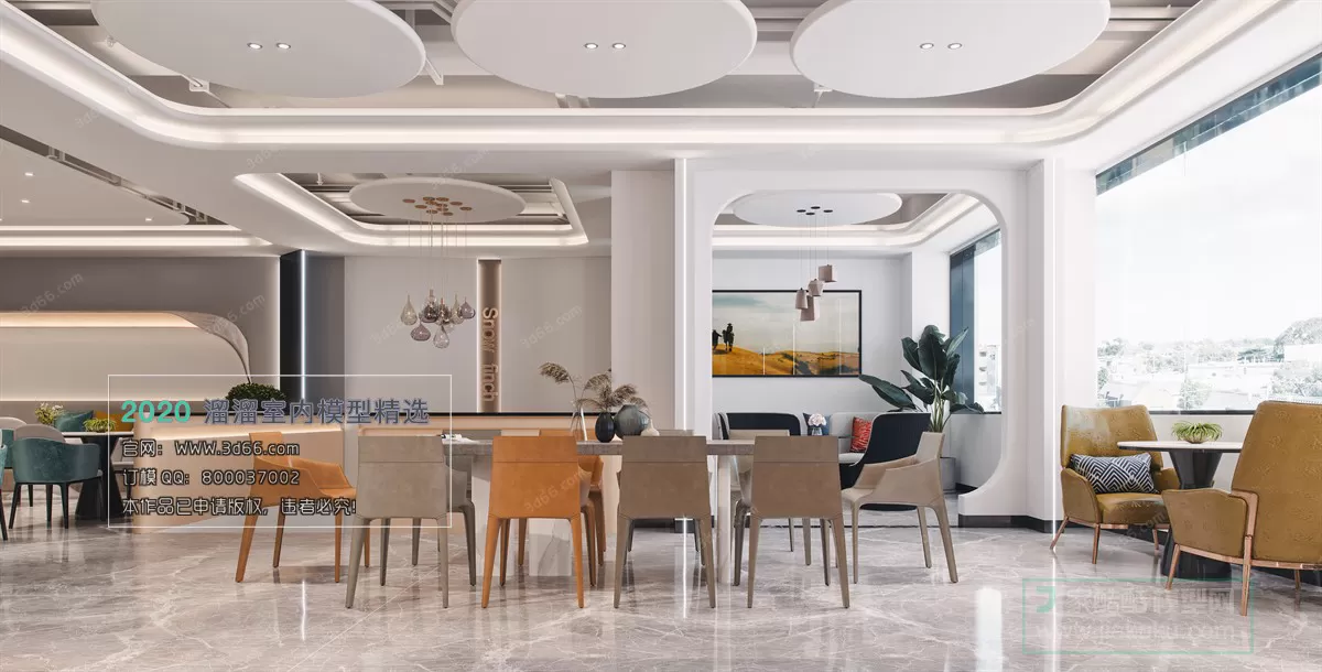 TEA HOUSE – HOTEL – 3D MODELS – 019