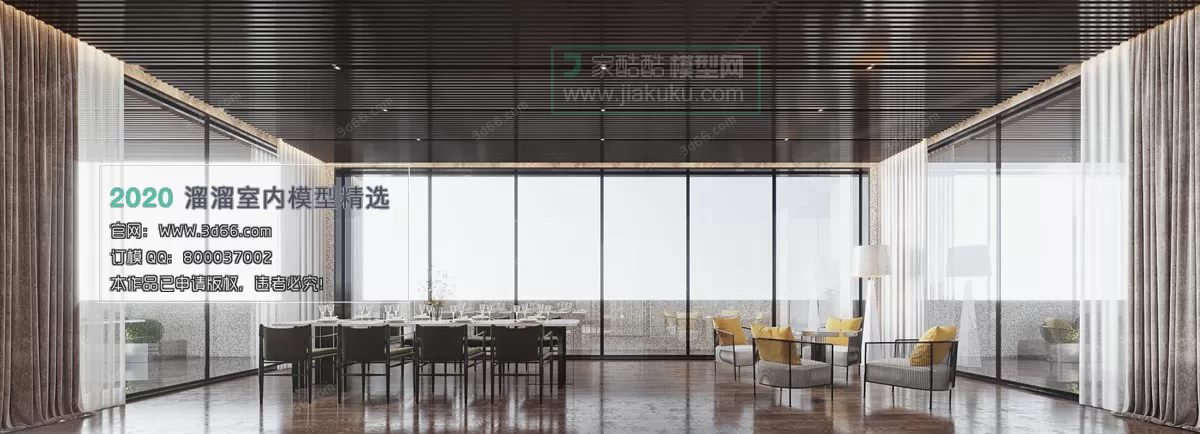 TEA HOUSE – HOTEL – 3D MODELS – 023