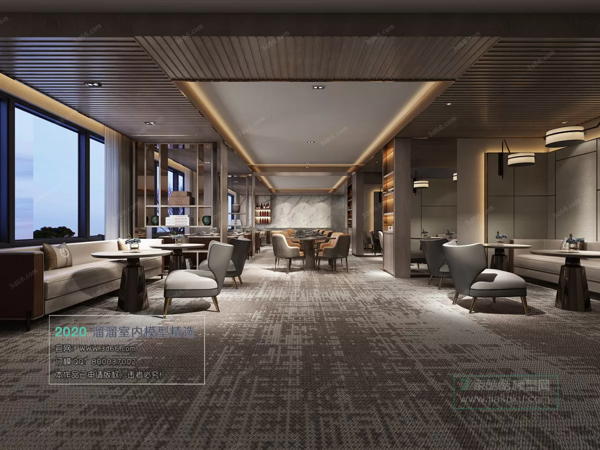 TEA HOUSE – HOTEL – 3D MODELS – 029