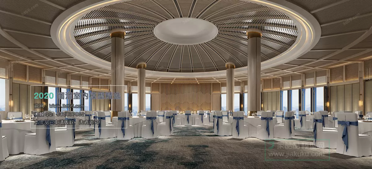 TEA HOUSE – HOTEL – 3D MODELS – 004