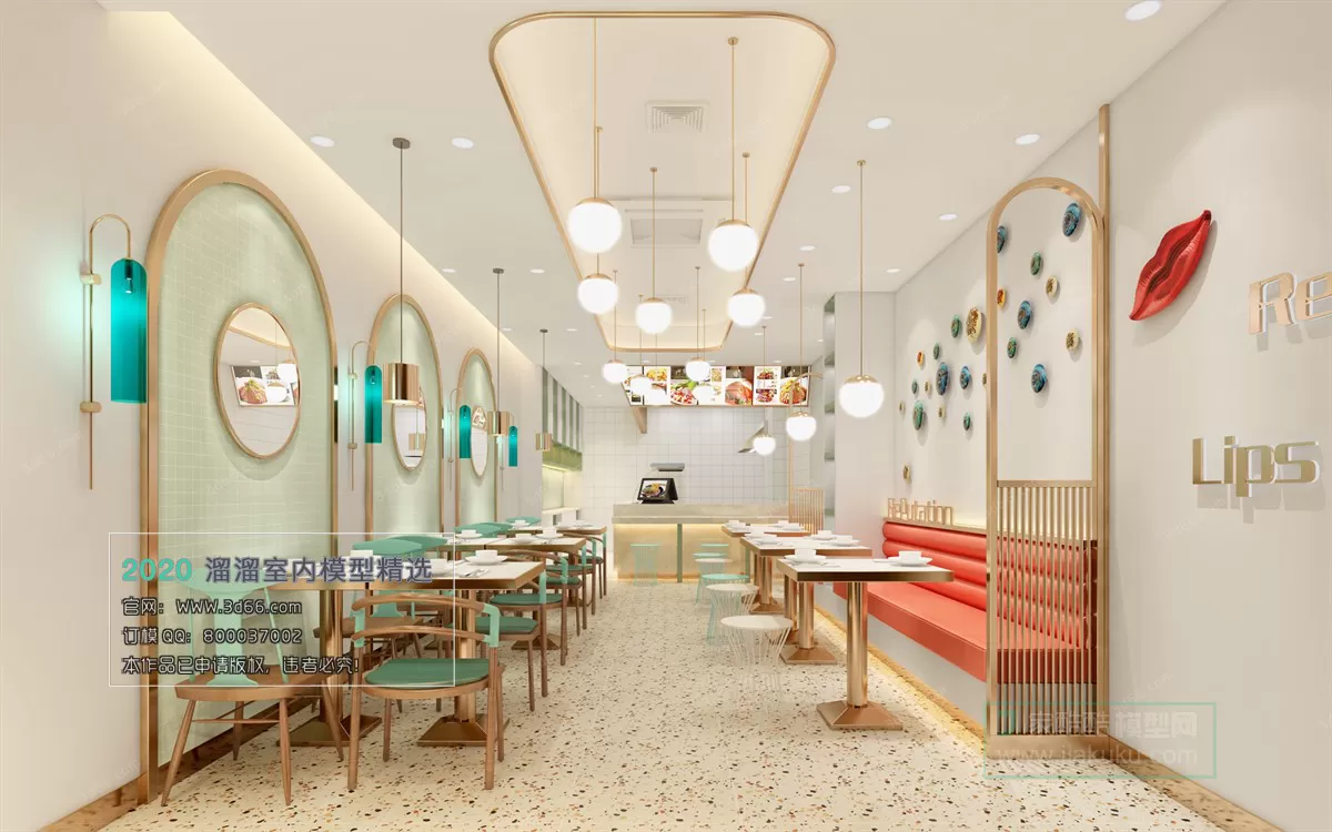 TEA HOUSE – HOTEL – 3D MODELS – 006