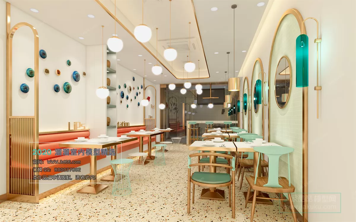 TEA HOUSE – HOTEL – 3D MODELS – 007