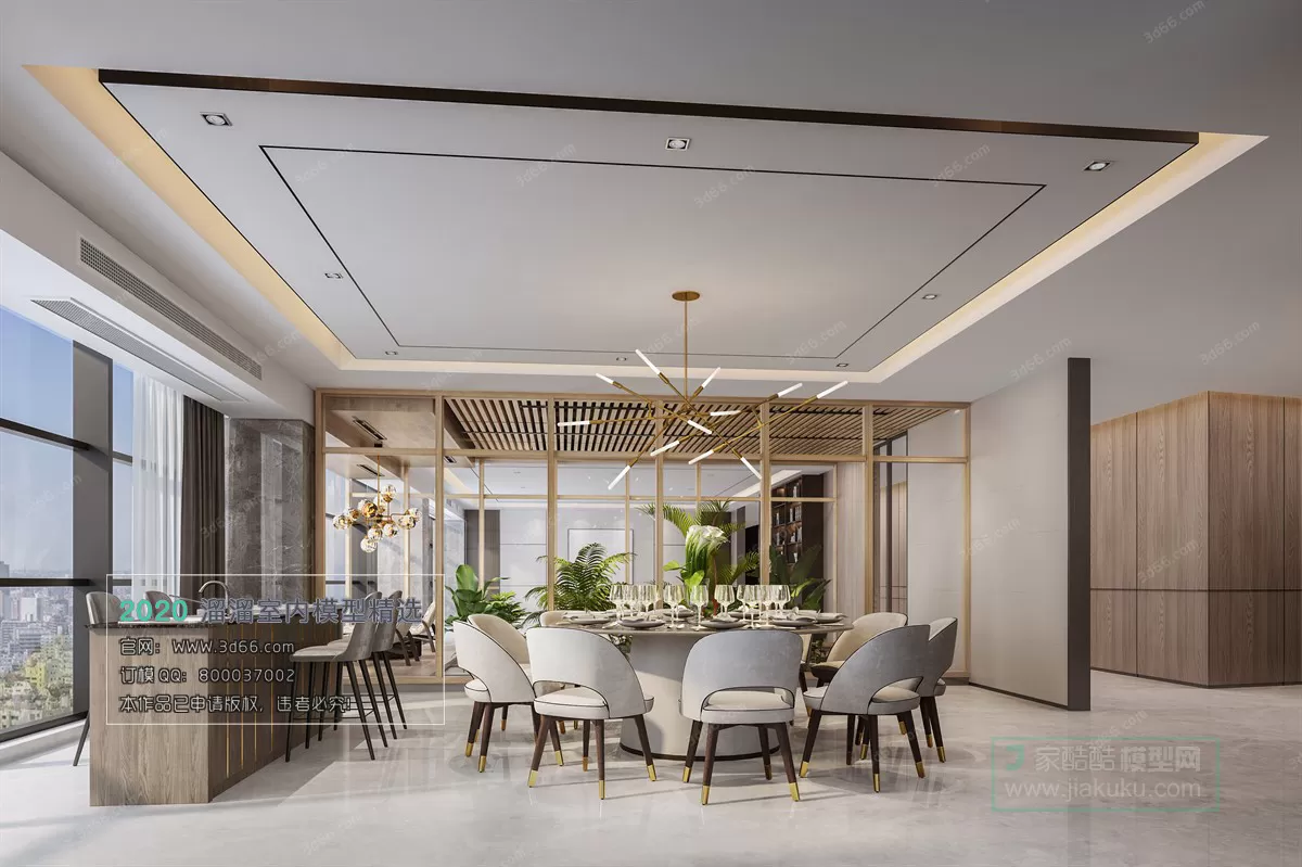 TEA HOUSE – HOTEL – 3D MODELS – 008