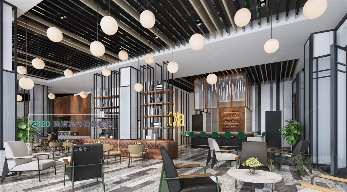 TEA HOUSE – HOTEL – 3D MODELS – 009