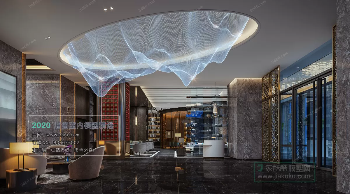 TEA HOUSE – HOTEL – 3D MODELS – 010