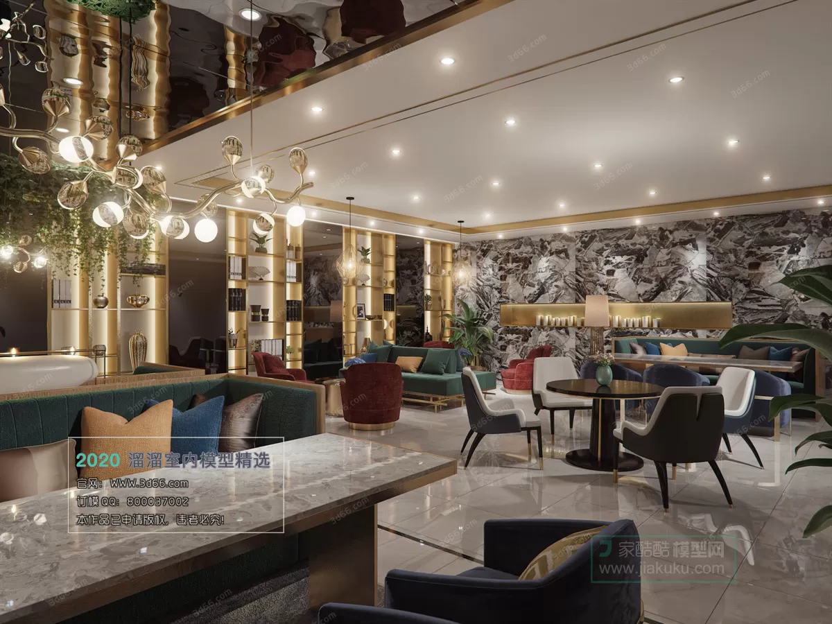 TEA HOUSE – HOTEL – 3D MODELS – 001