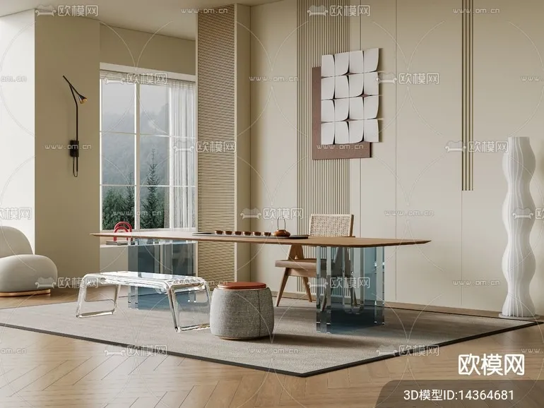 TEA ROOM – 3D Model For Interior Design – 10932 TEA ROOM – 3D Model For Interior Design – 10932