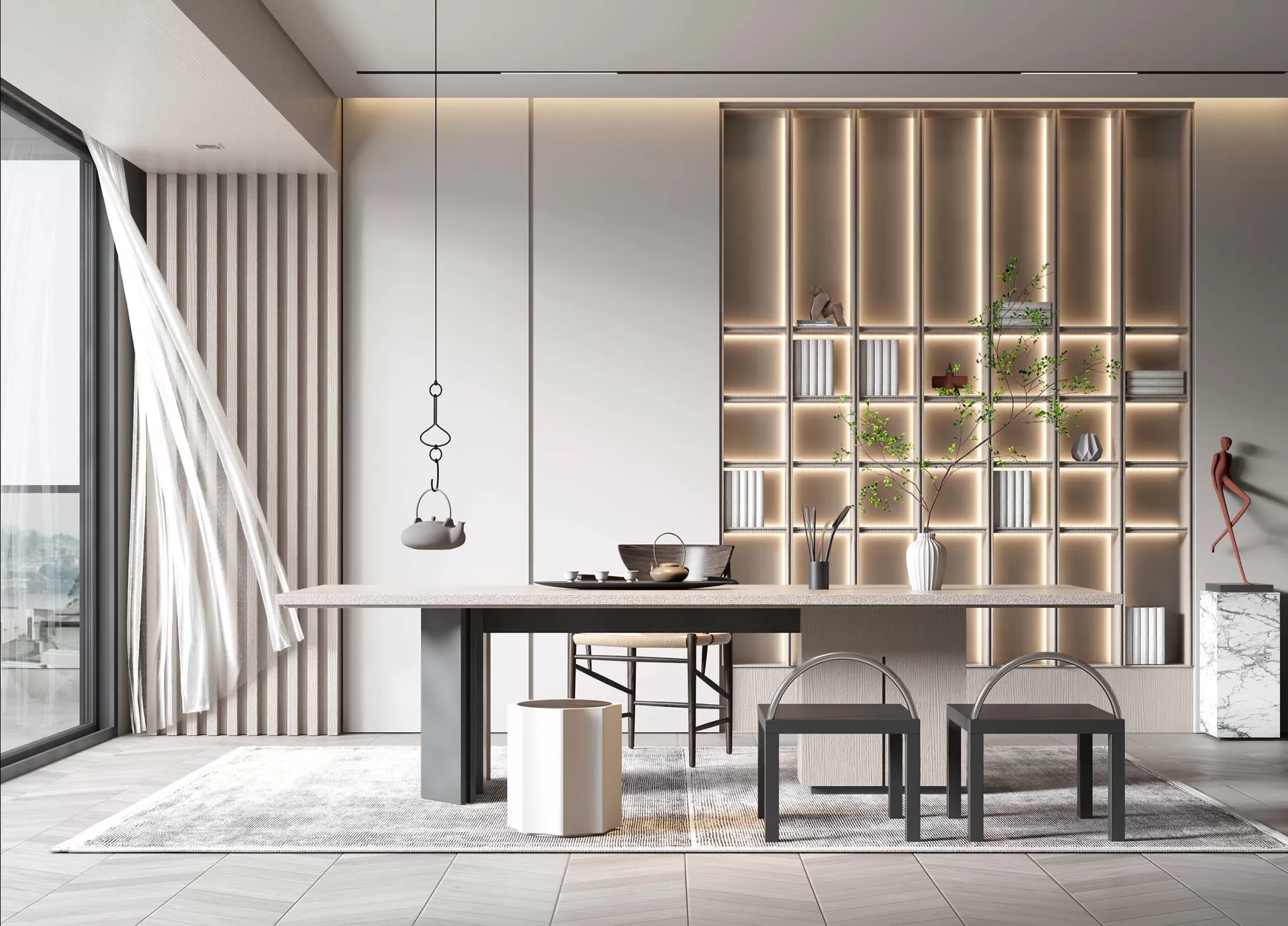 TEA ROOM – 3D SCENE – 403