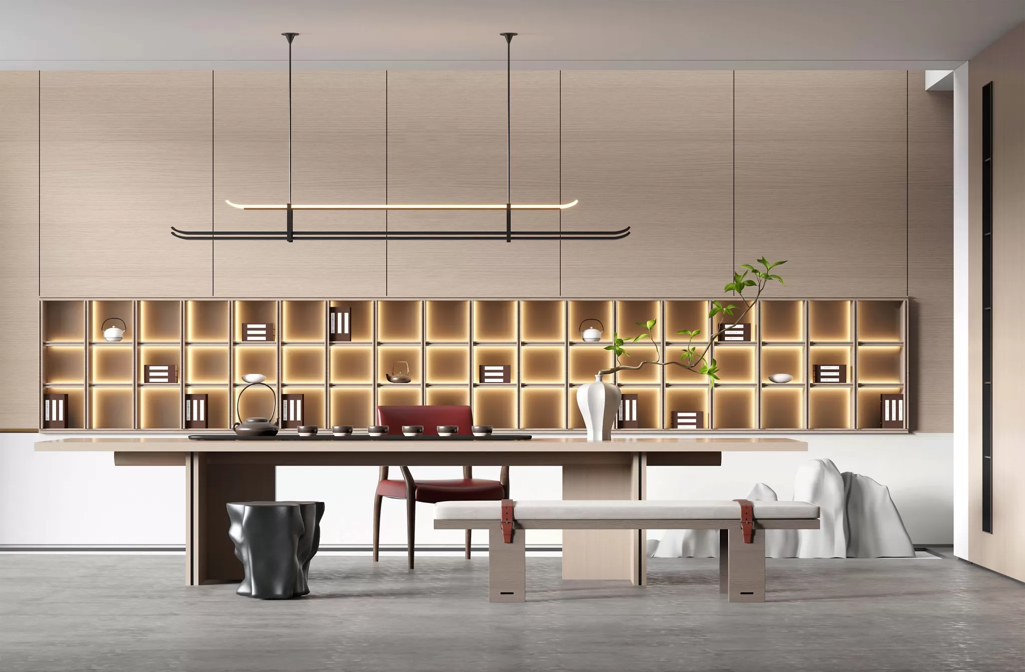 TEA ROOM – 3D SCENE – 407