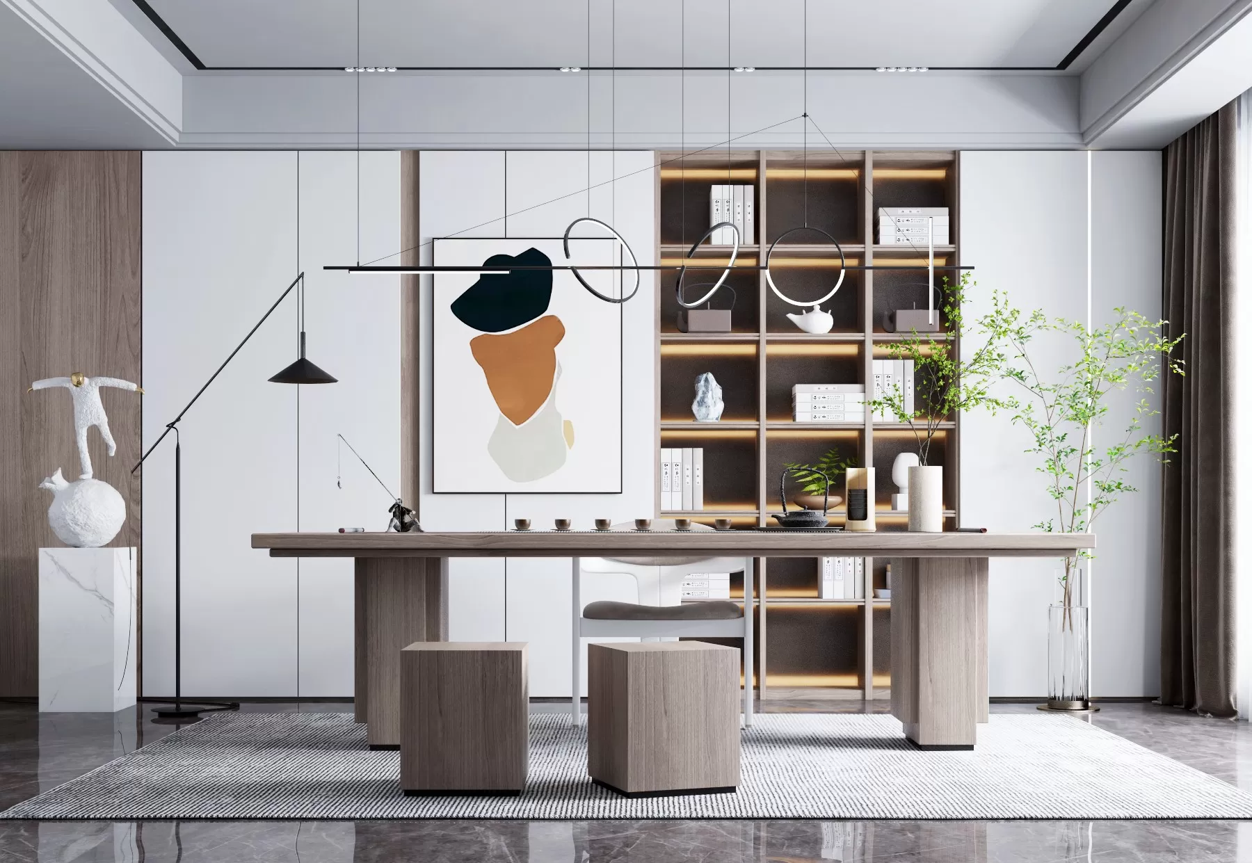 TEA ROOM – 3D SCENE – 419