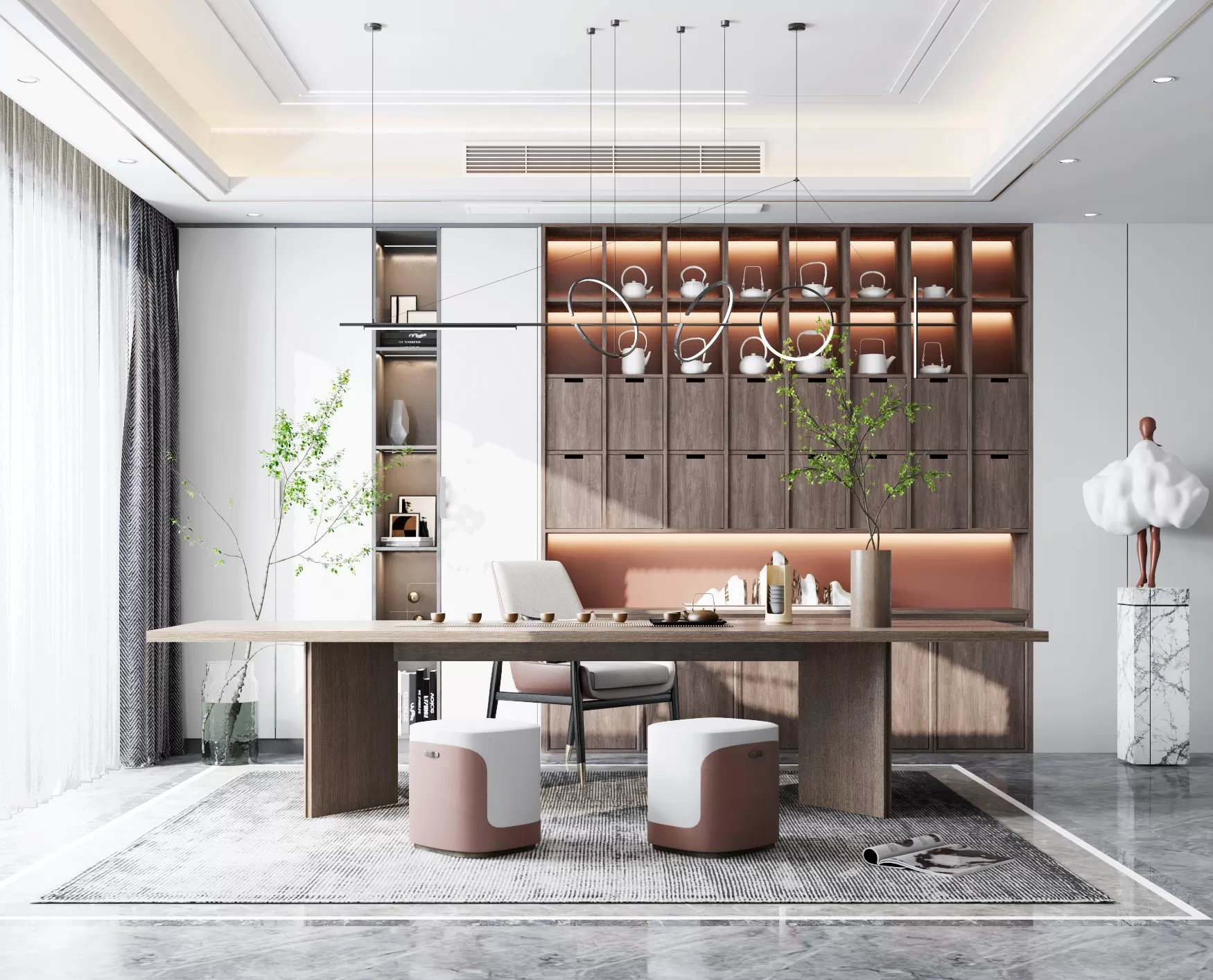 TEA ROOM – 3D SCENE – 423