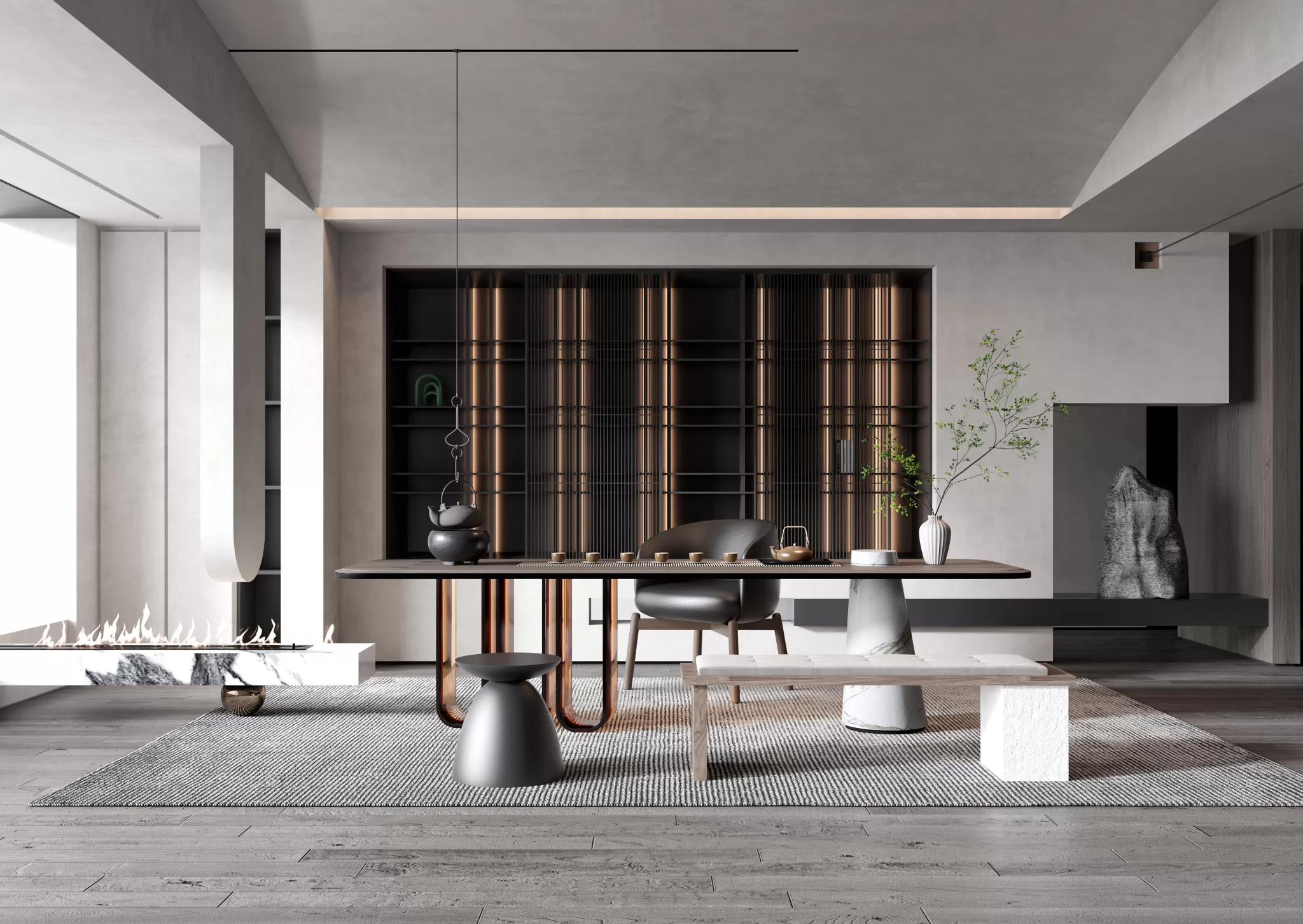 TEA ROOM – 3D SCENE – 436 TEA ROOM – 3D SCENE – 436