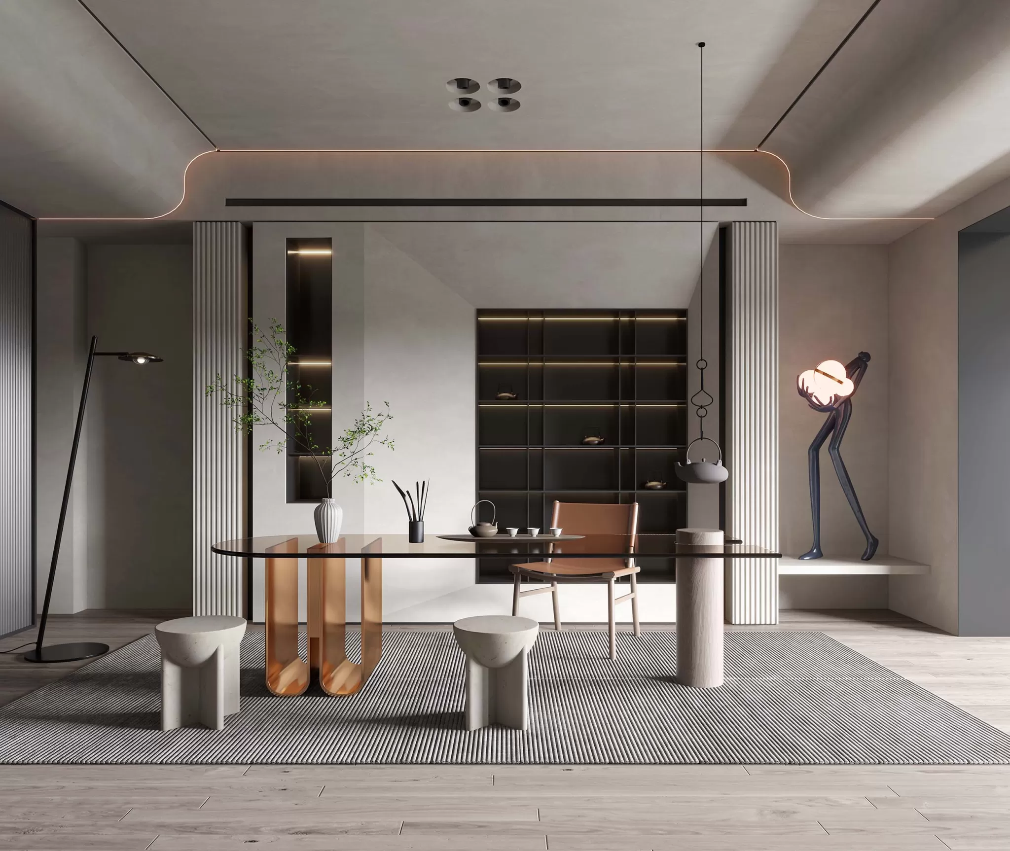 TEA ROOM – 3D SCENE – 445 TEA ROOM – 3D SCENE – 445