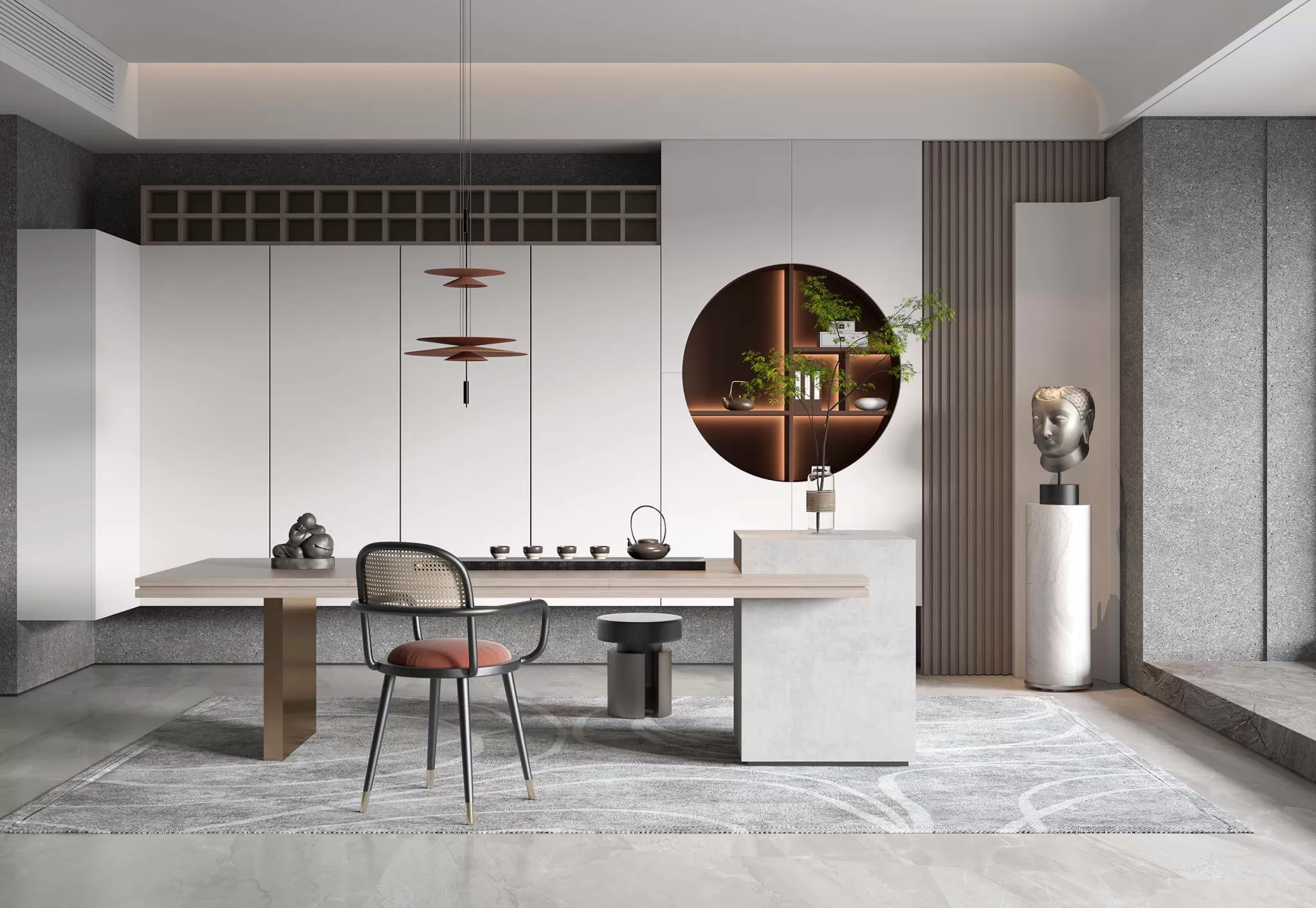 TEA ROOM – 3D SCENE – 447 TEA ROOM – 3D SCENE – 447