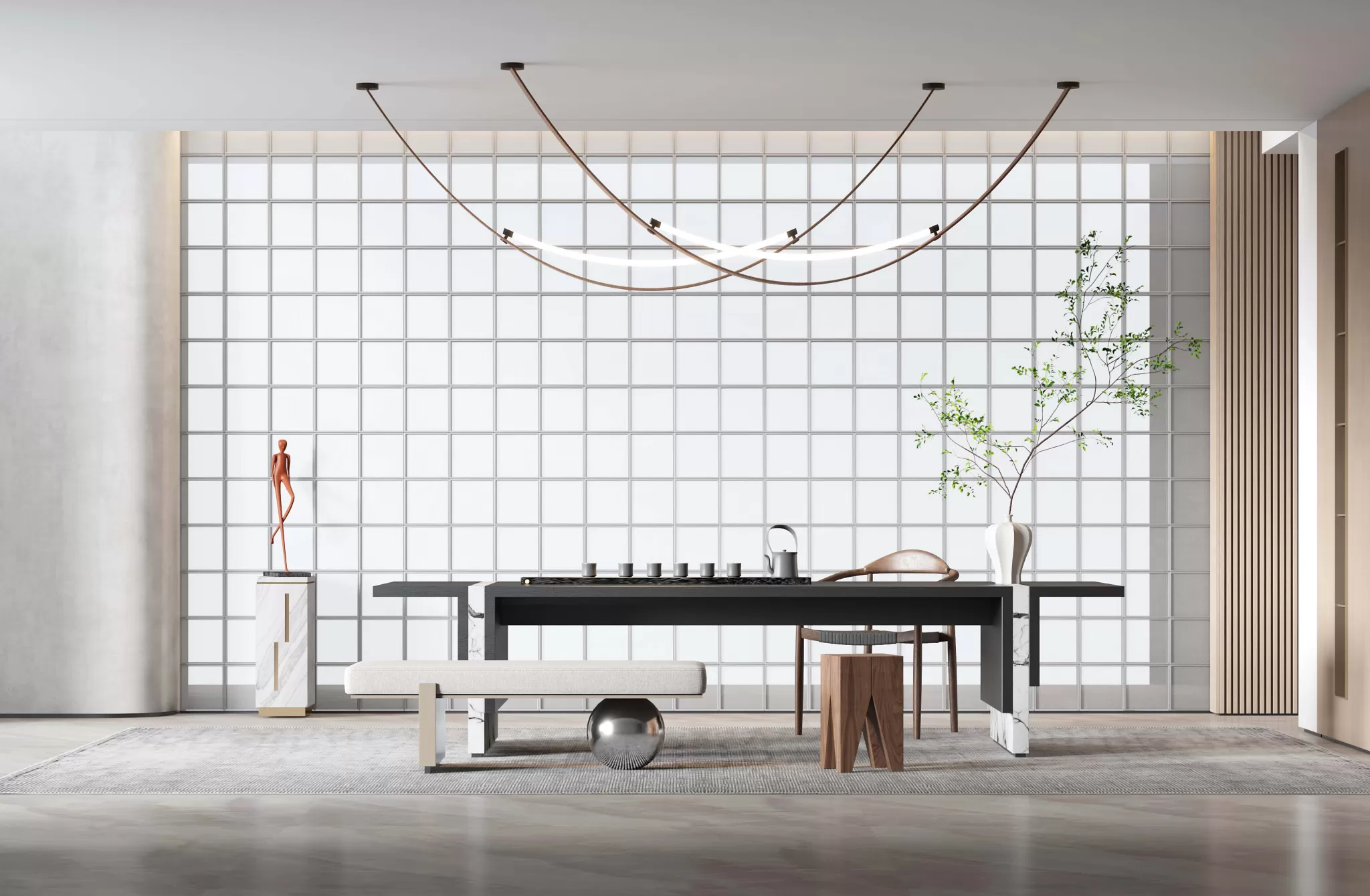 TEA ROOM – 3D SCENE – 453 TEA ROOM – 3D SCENE – 453