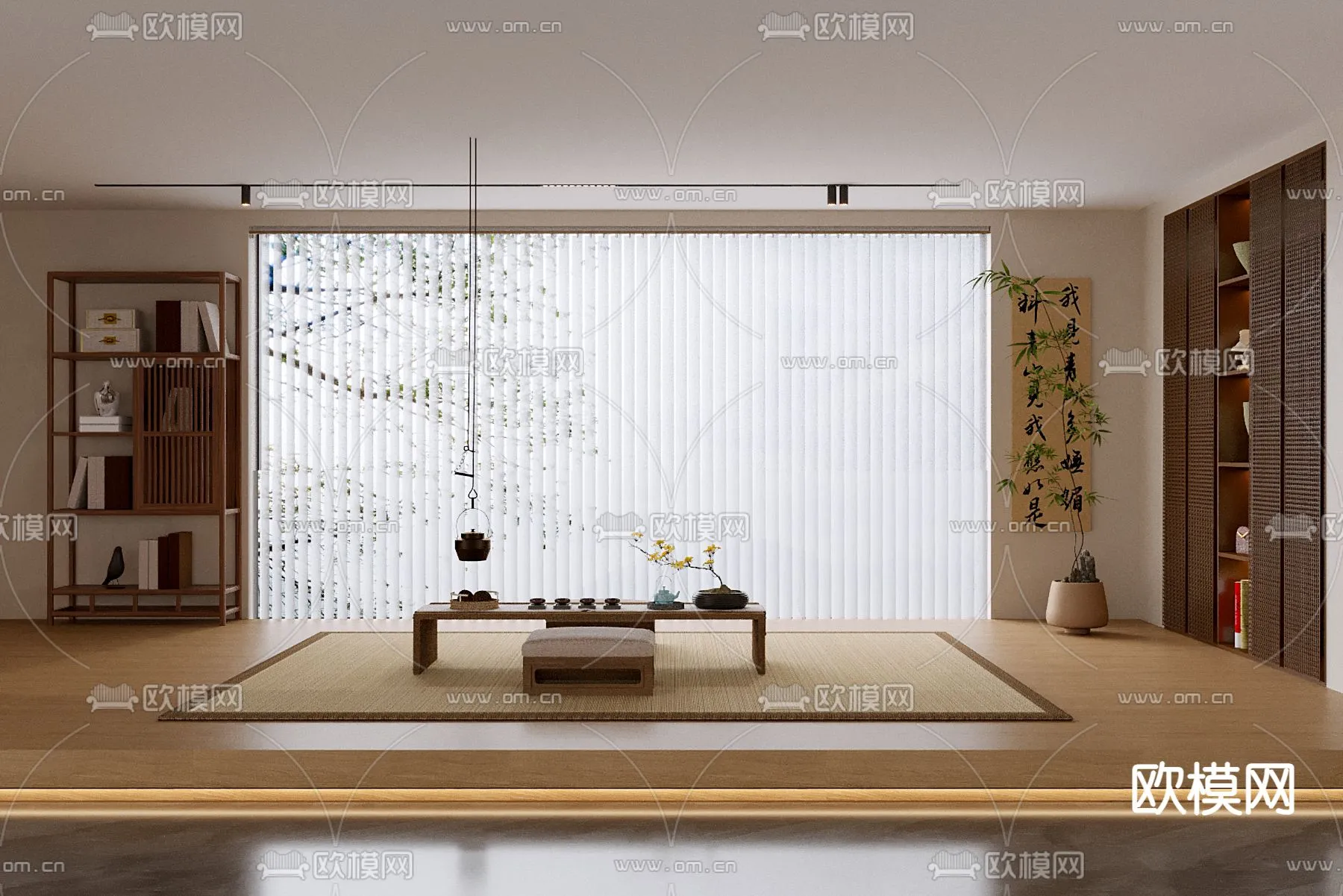 TEA ROOM – CORONA – 3D MODEL – 2459