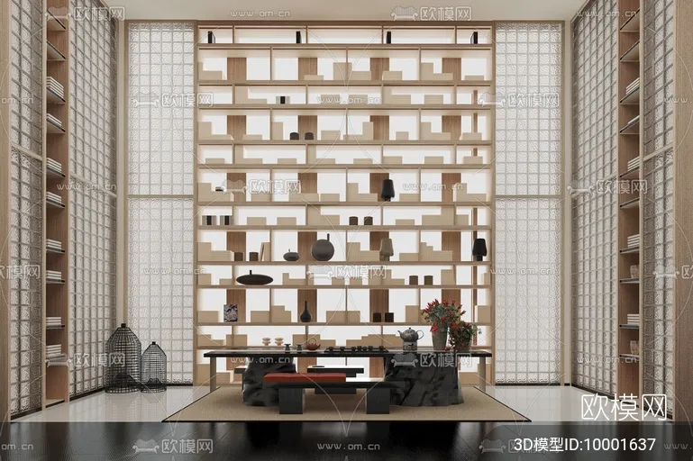 TEA ROOM – VRAY / CORONA – 3D MODEL – 2446