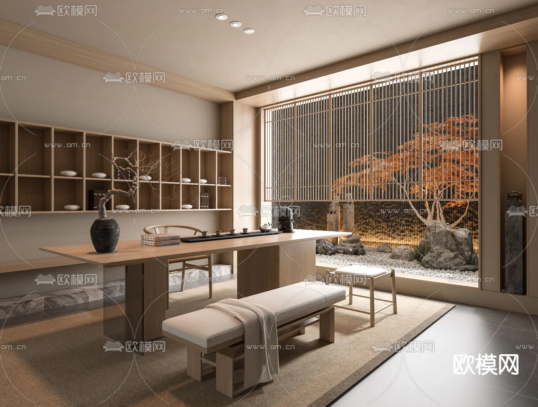 TEA ROOM – VRAY / CORONA – 3D MODEL – 2460