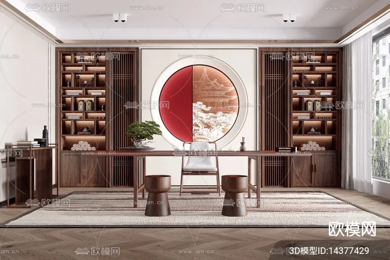 TEA ROOM – VRAY / CORONA – 3D MODEL – 2502