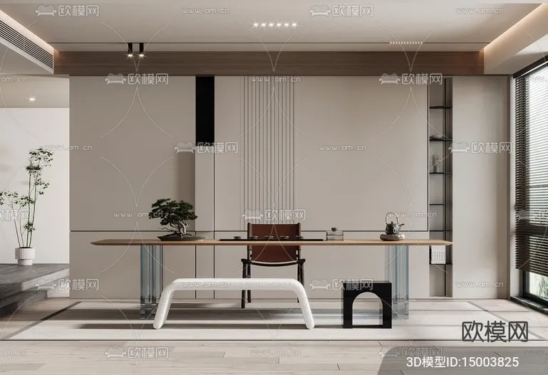 TEA ROOM – VRAY / CORONA – 3D MODEL – 2511