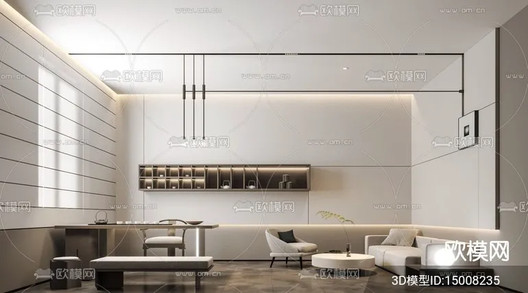 TEA ROOM – VRAY / CORONA – 3D MODEL – 2525