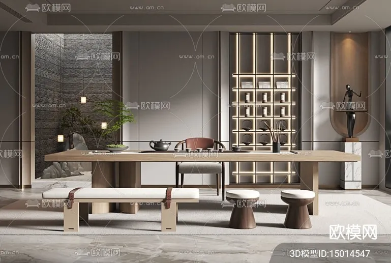 TEA ROOM – VRAY / CORONA – 3D MODEL – 2536