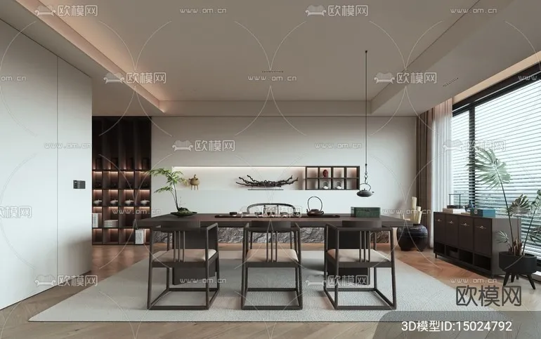 TEA ROOM – VRAY / CORONA – 3D MODEL – 2561