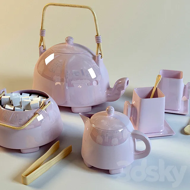 tea service “ELEPHANT” 3DModel tea service “ELEPHANT” 3DModel