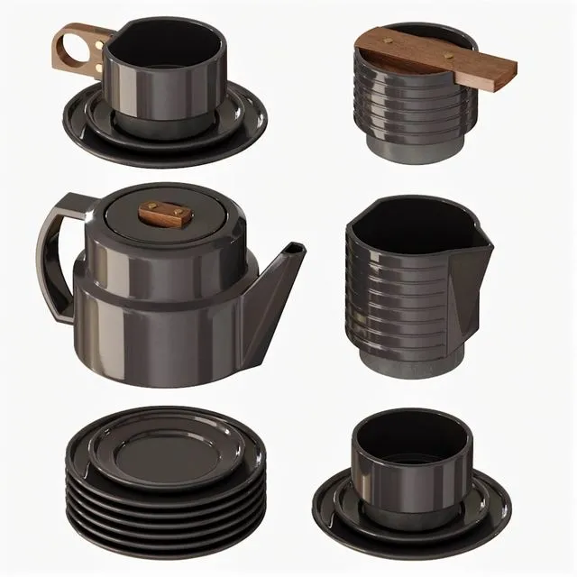 TEA SET 3D Model