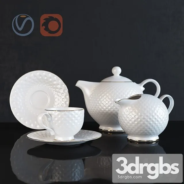 Tea set &quot 3D Model Download