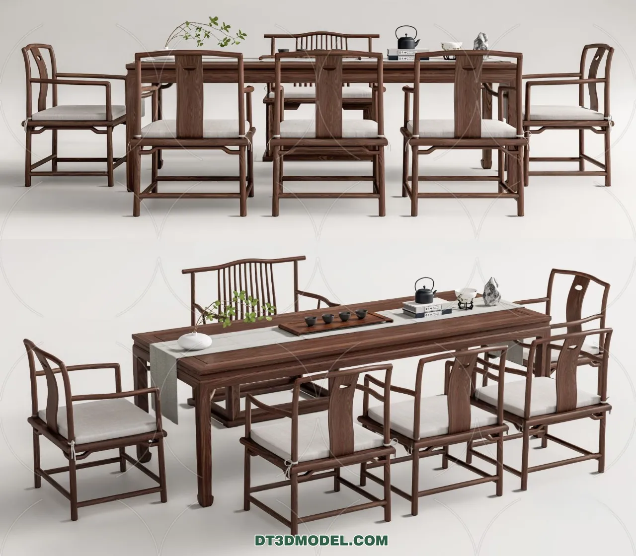 TEA TABLE – 3D Model For Interior Design – 171 TEA TABLE – 3D Model For Interior Design – 171