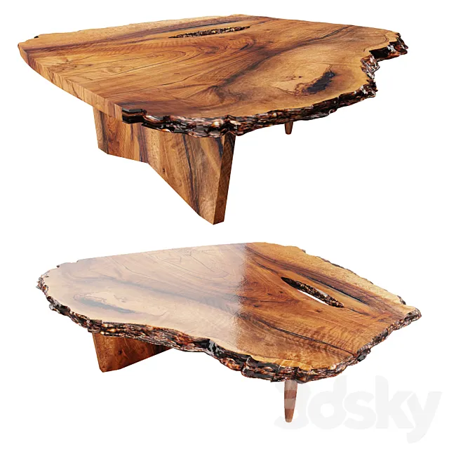 Tea table CONOID COFFEE TABLE 3D Model