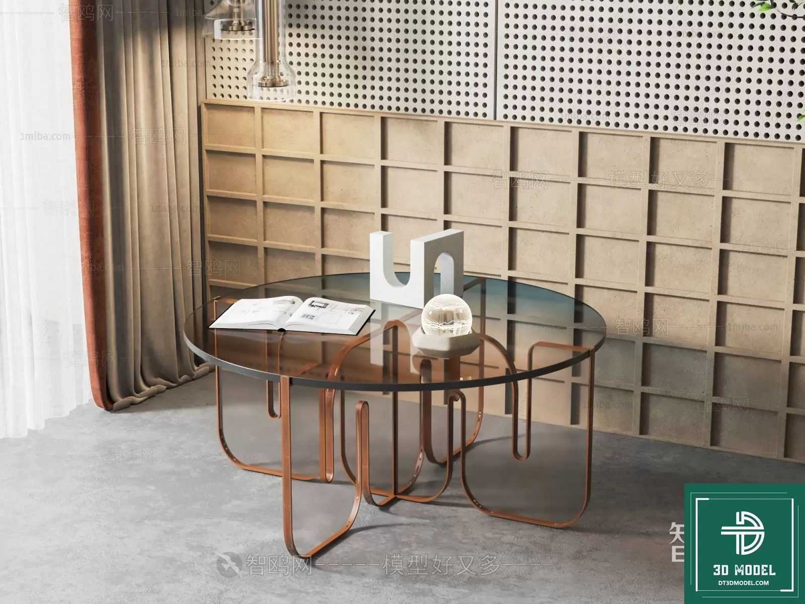 TEA TABLE – SOFA TABLE – 3D MODELS – 002