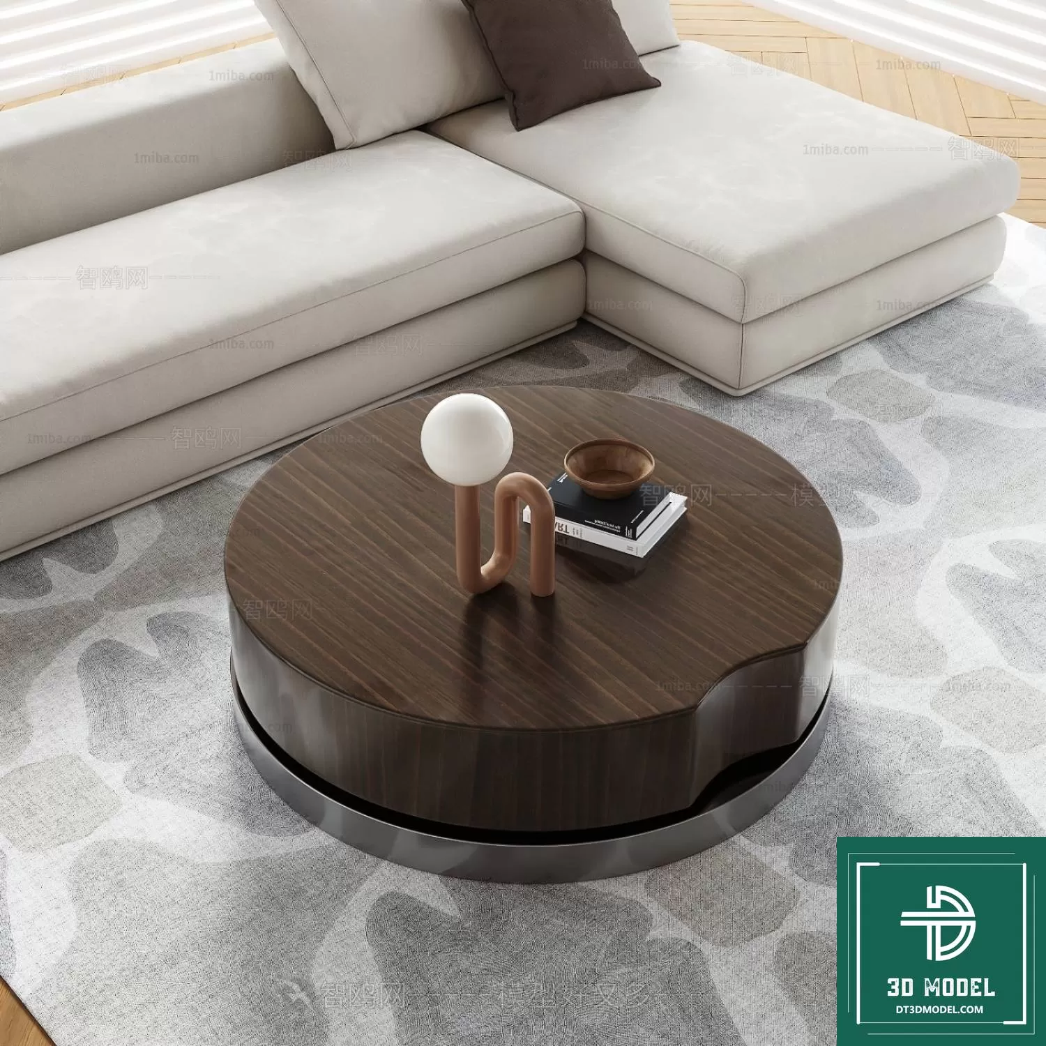 TEA TABLE – SOFA TABLE – 3D MODELS – 009