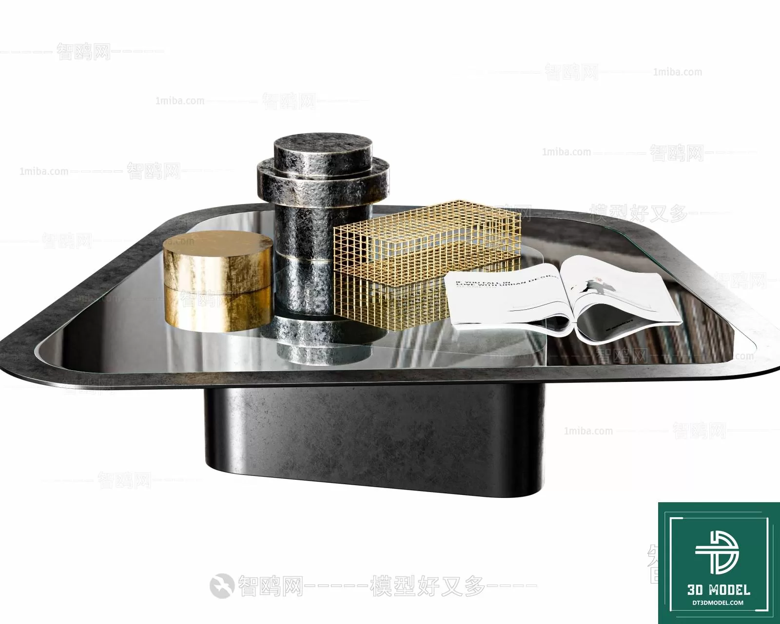 TEA TABLE – SOFA TABLE – 3D MODELS – 018